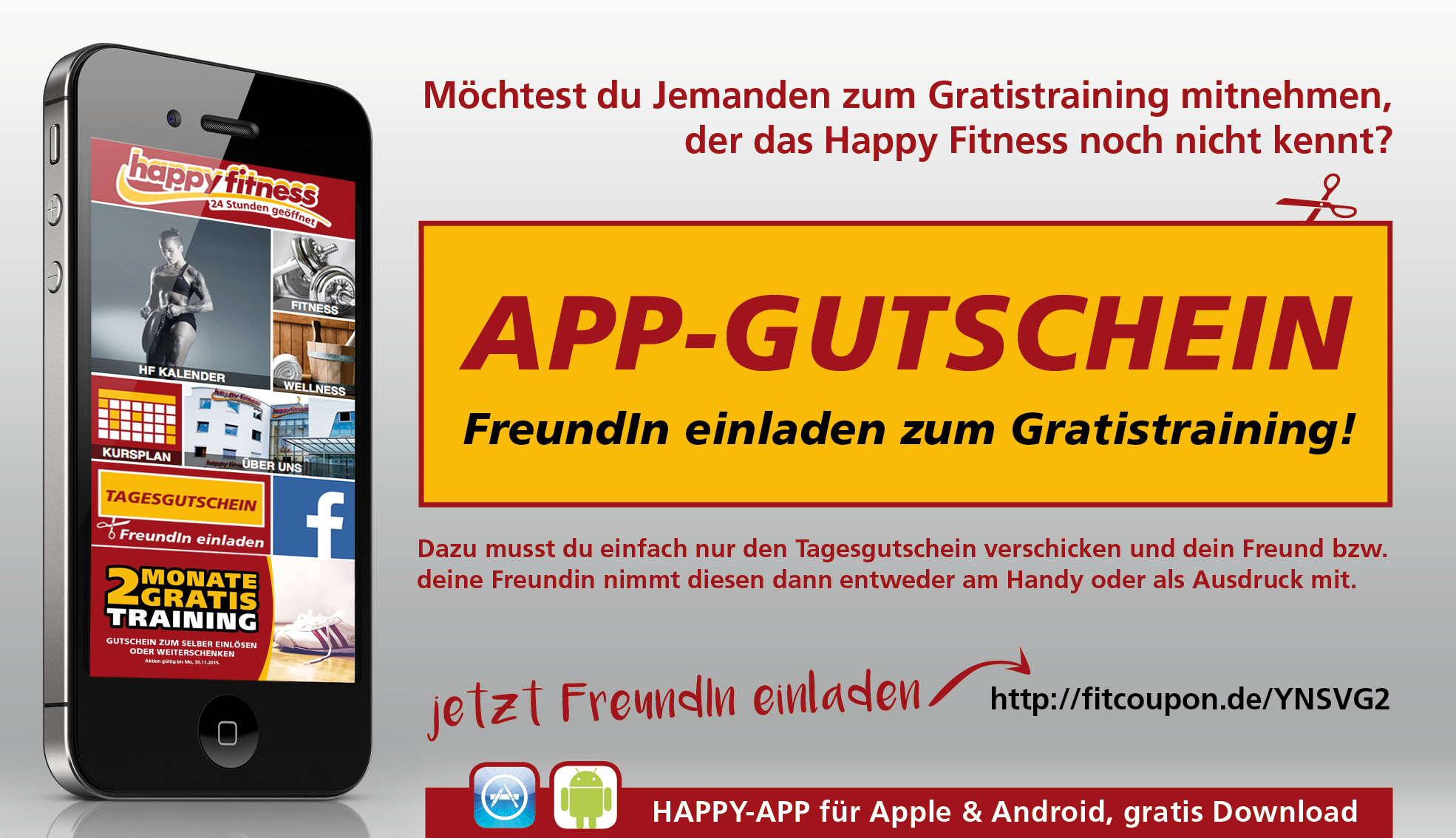 Happy Fittness Gutschein